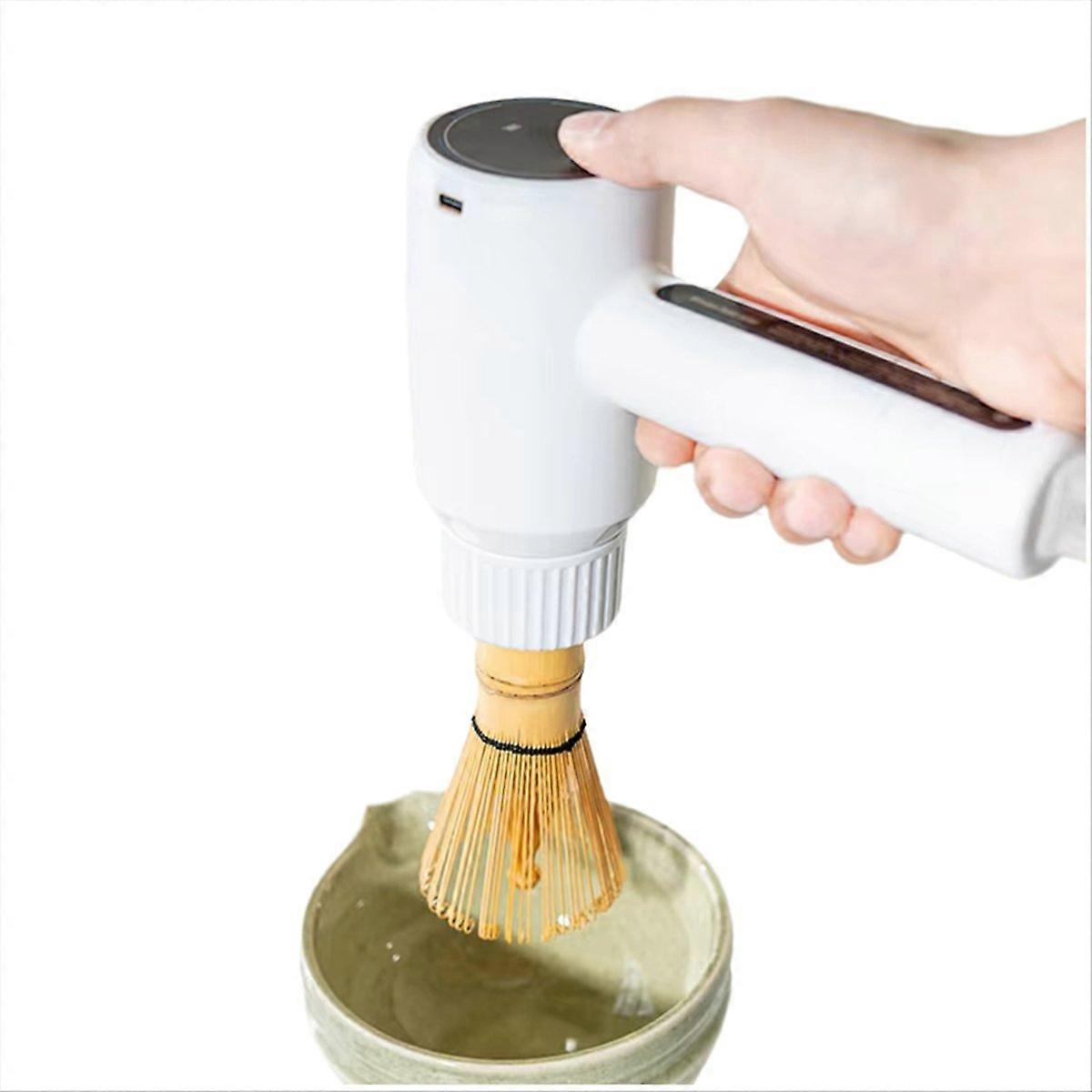 Wiederaufladbarer Elektrischer Matcha-besen, Schnelles Mischgerät Für Die Zubereitung Von Tee Zu Hause Oder Im Geschäft.