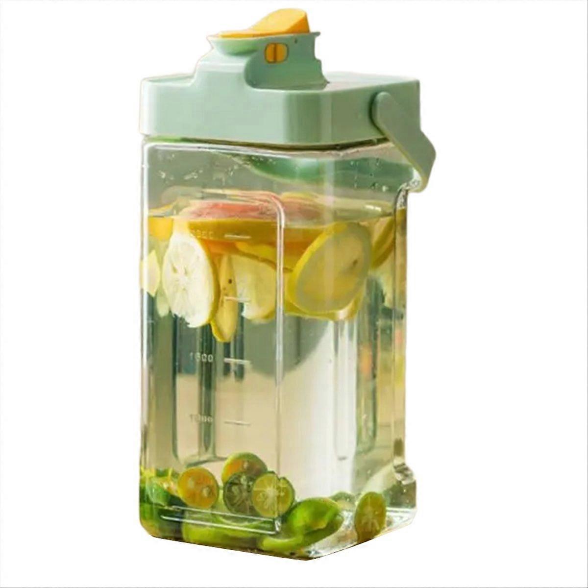Isolierter Eimer Für Kalte Getränke, Wiederverwendbare Flasche, Großer Haushaltsbehälter Mit Großem Fassungsvermögen Für Klassische Getränke Und Säfte, 3,5 L.
