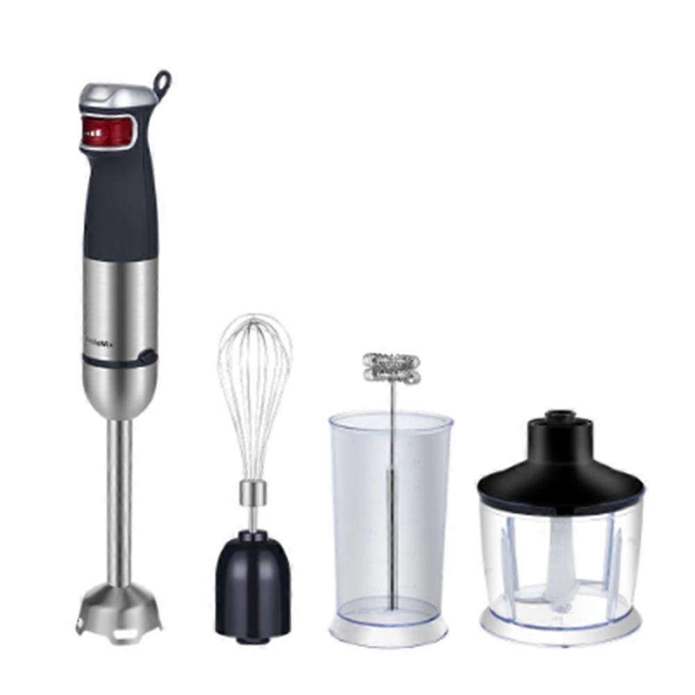 Biolomix 5 In 1 Elektrischer Stabmixer, Multifunktional, 1200 W, Hohe Leistung, Mit Netzstecker.