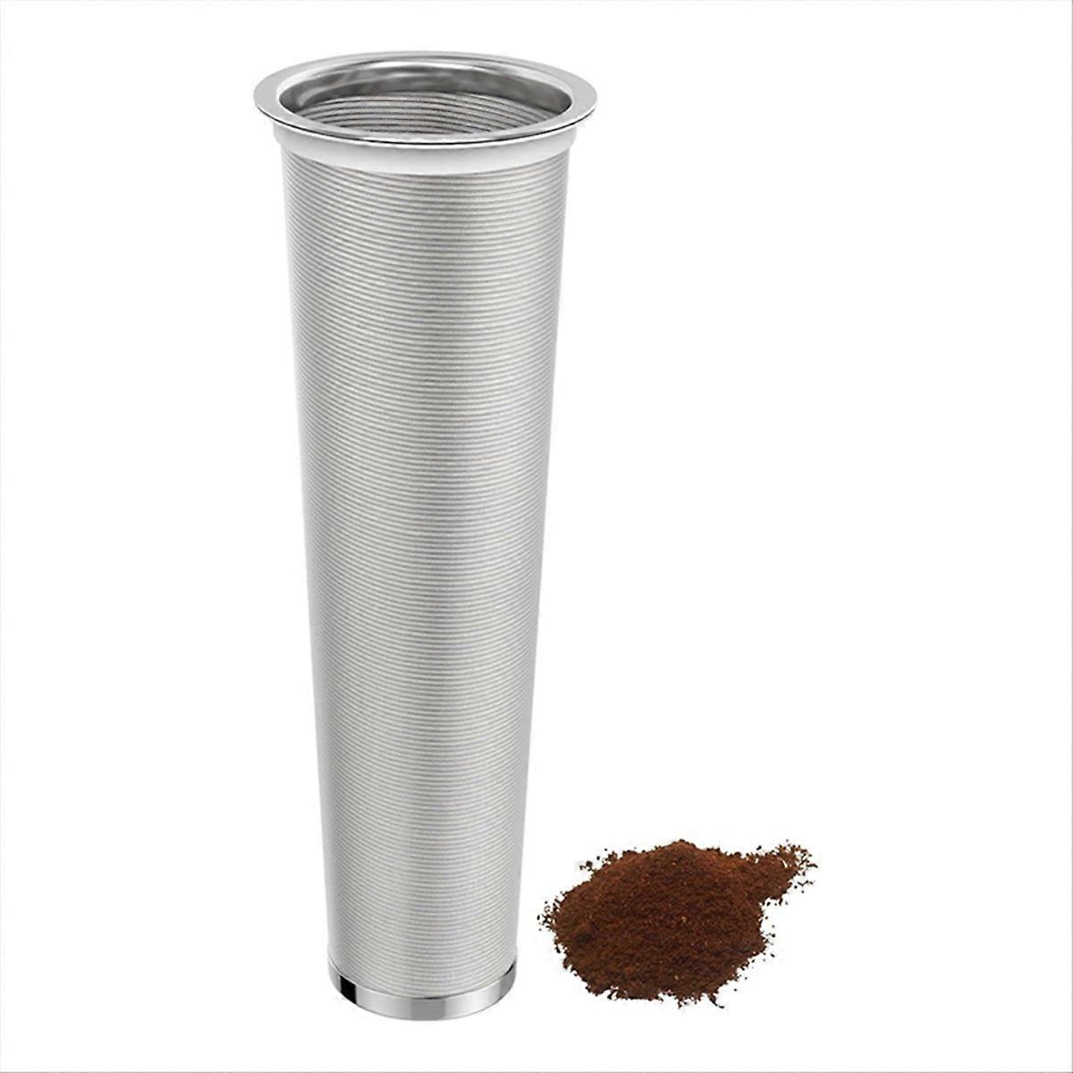 Kaffeefilter Für Kaltbrühkaffee Für 1,9-liter-einmachgläser (64 Oz) – Feinmaschig, Edelstahl 304, Mit Dichtungsring