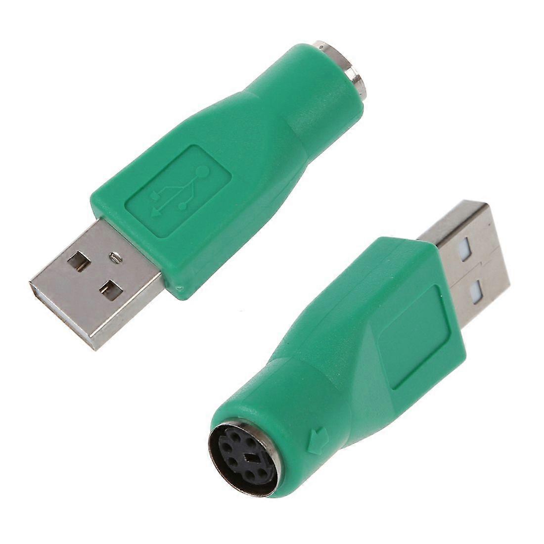 2 Ps/2-buchse Auf Usb-stecker-adapter Für Tastatur Und Maus