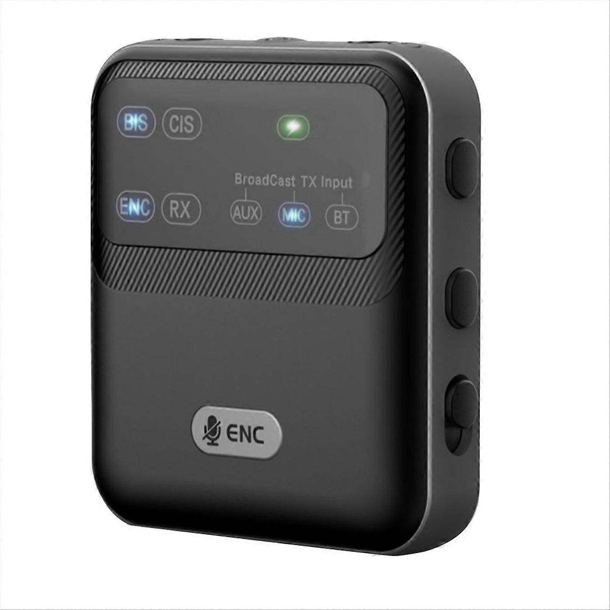 Bluetooth 5.4-audioempfänger: Streamen Sie Musik Von Einem Gerät Auf Über 100 Geräte. Kabelloser Le-audioadapter. Kompatibilität: Aac/ad/lc3, Usb/aux/mikrofon.