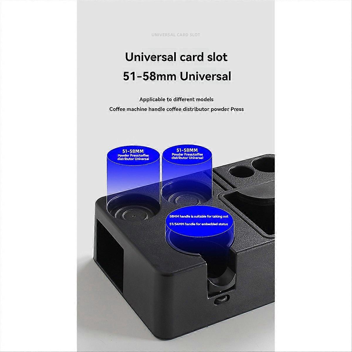 Organizer Für Espresso-tampingstationen, Kompatibel Mit 58-mm-, 54-mm- Und 51-mm-tamperhaltern.