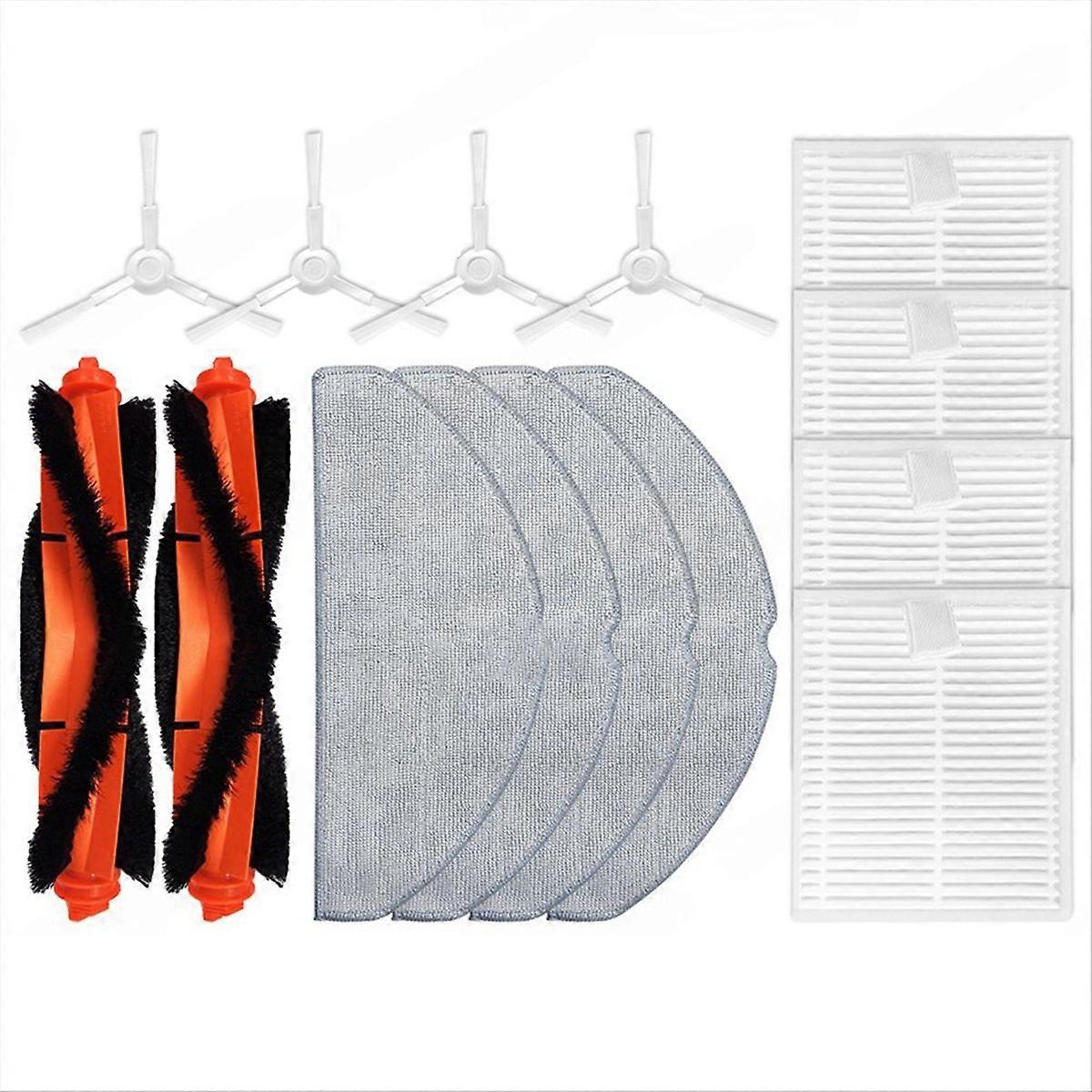 Ersatzteile Für Den Saugroboter S20 / D106: Hepa-filter, Hauptbürste, Walze Und Reinigungstuch (14er-packung).