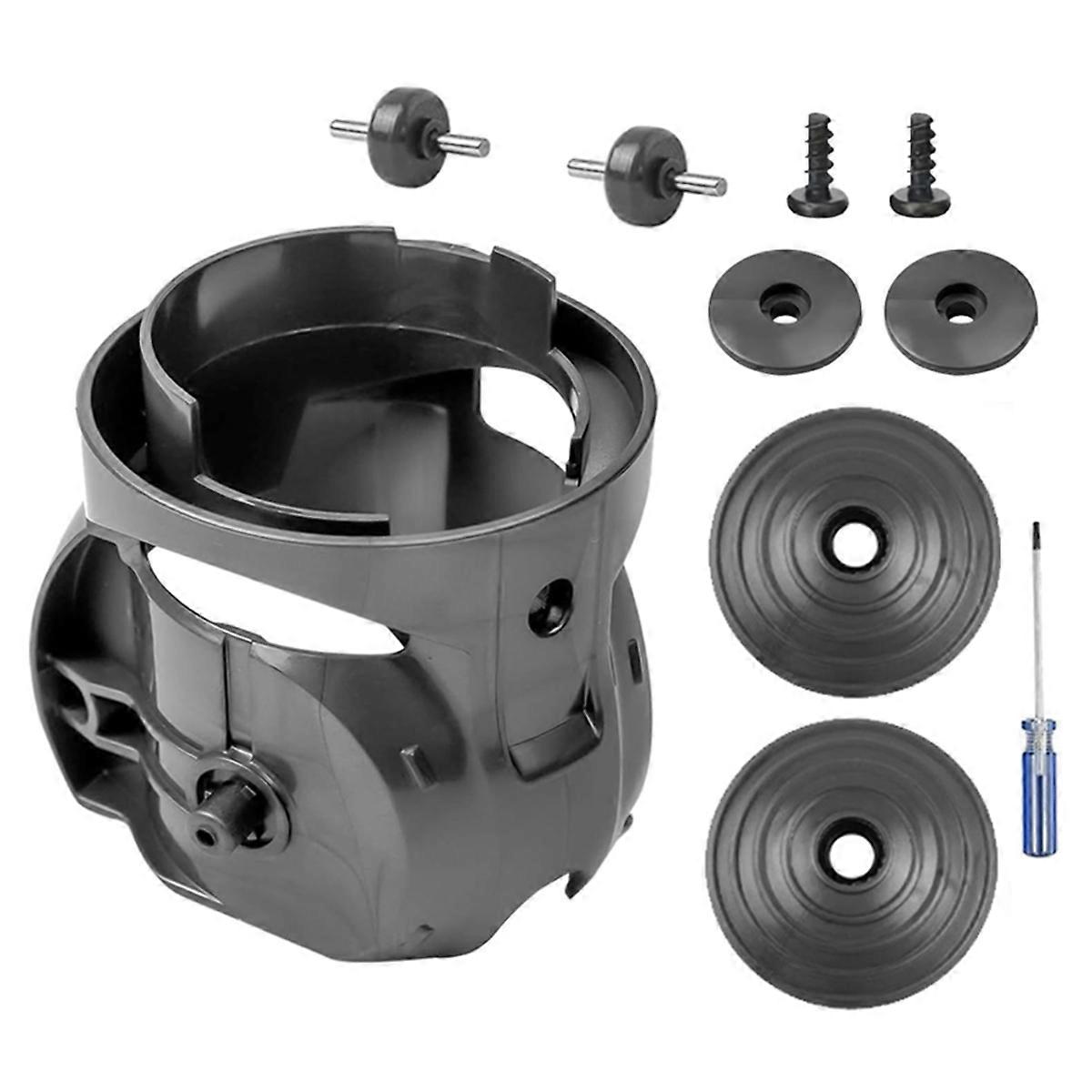 Direktantrieb-bürstenkopf-anschlussset Für Staubsauger Der Modelle V6, V7, V8, V10, V11 Und V12 (35 W Und 50 W) Mit V-förmigen Kugelrädern