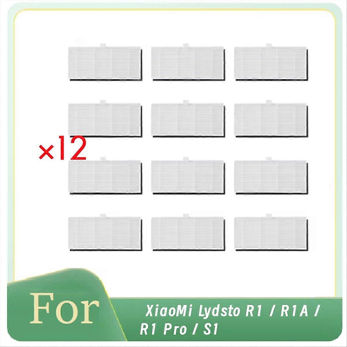 Packung Mit 12 Ersatzfiltern Für Staubsauger Der Modelle R1 / R1a / R1 Pro / S1