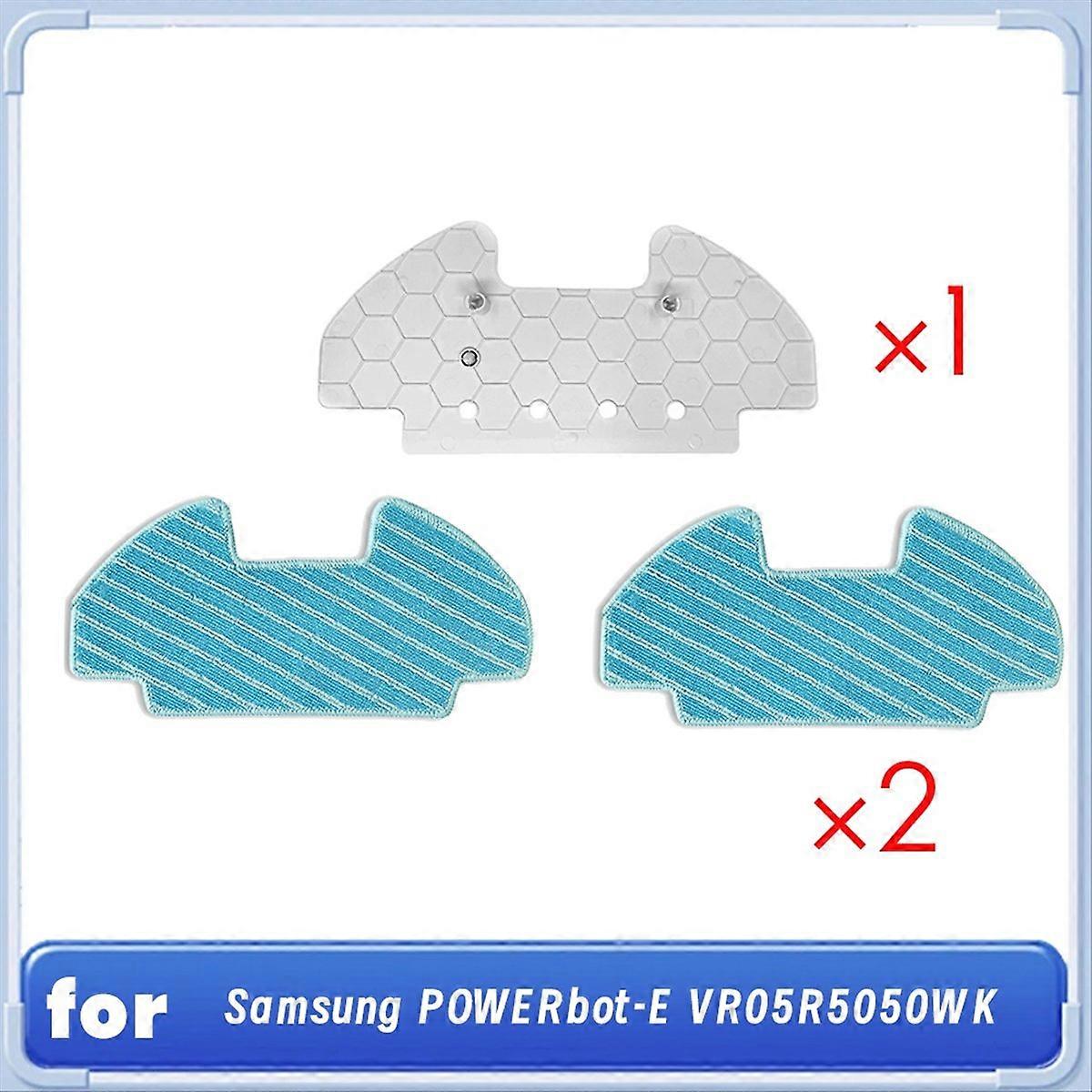 Für Den Staubsauger Powerbot-e Vr05r5050wk: Wischmopphalter Mit Reinigungspad Und Wichtigem Zubehör