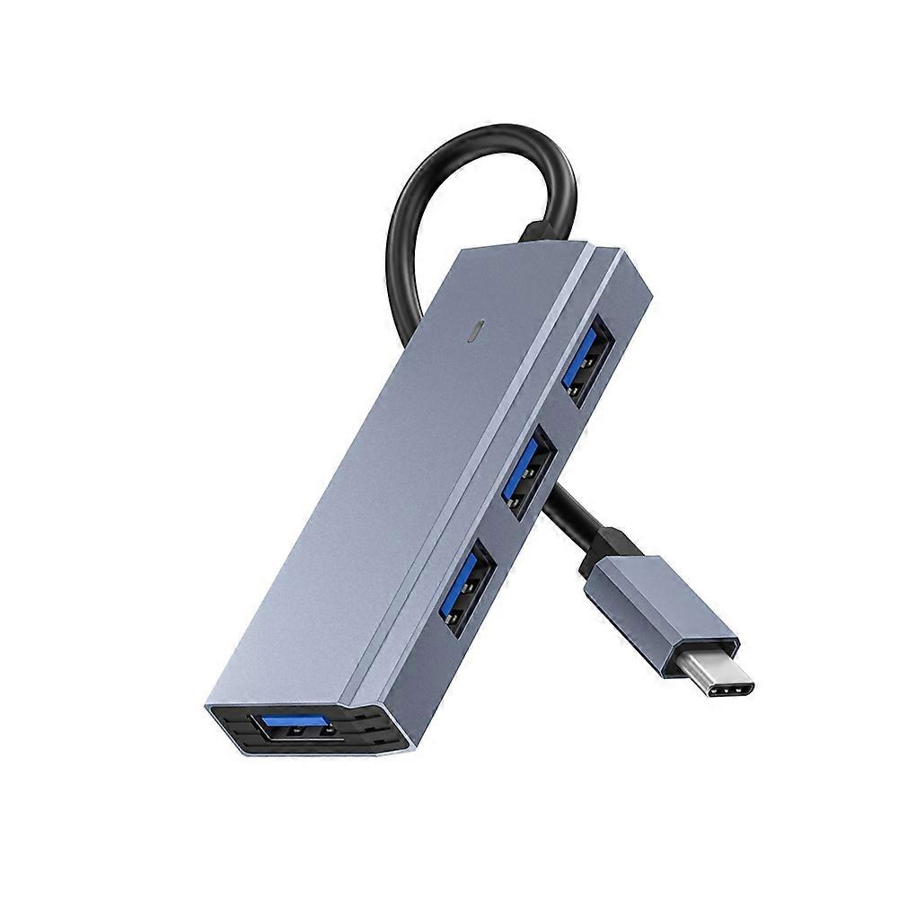 Usb-c-laptop-dockingstation, 4-in-1-usb-c-hub Mit 4 Usb-3.0-adaptern