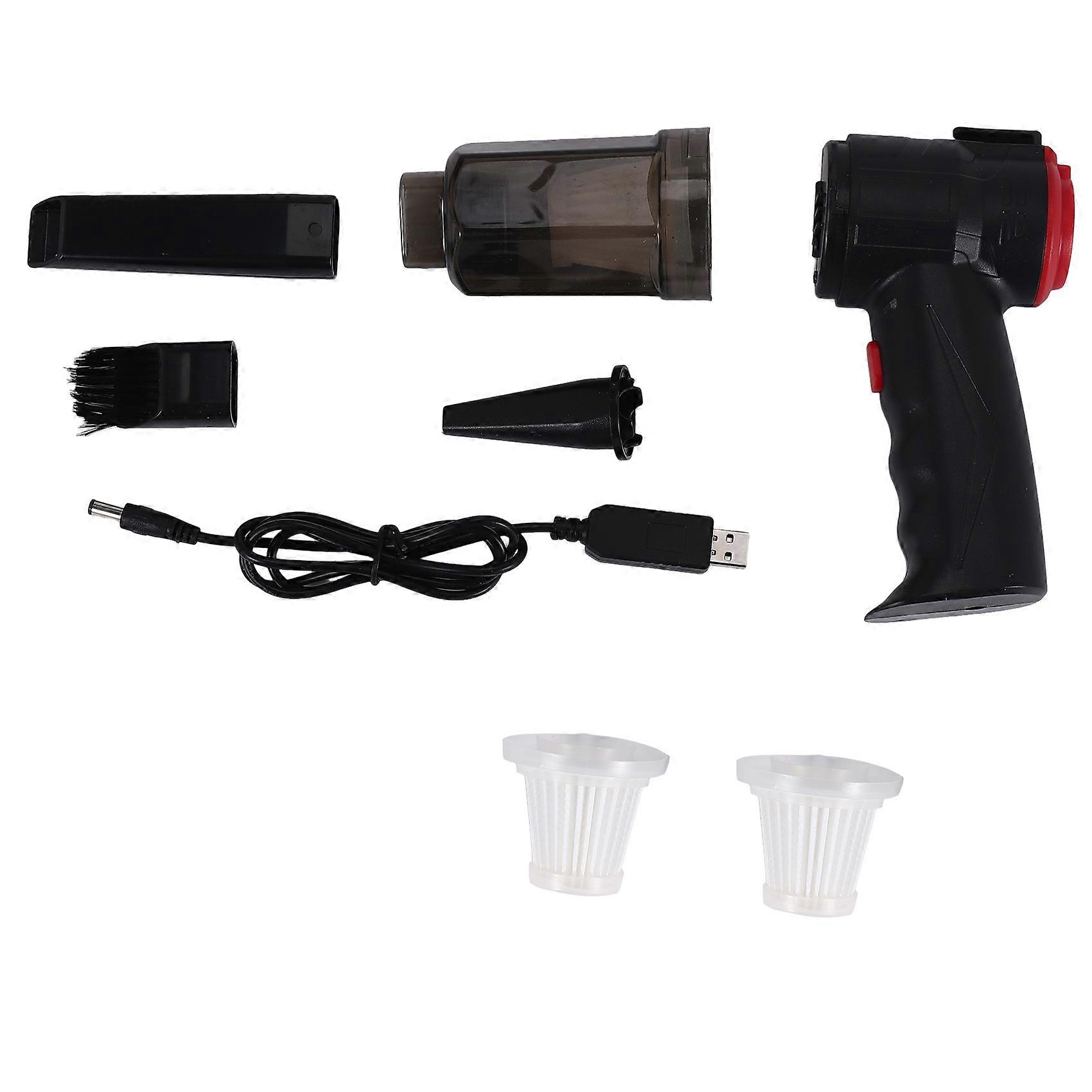 Multifunktionaler, Kabelloser 150-w-autostaubsauger, Leistungsstark Und Tragbar, Für Zuhause Und Auto. Mini-staubsauger Mit Zwei Einsatzmöglichkeiten.