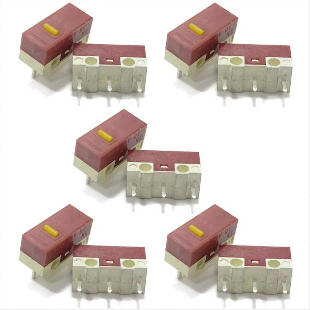 Packung Mit 10 Huano 3-pin-mikroschaltern Für Mäuse, 20 Millionen Klicks, Stummschalttaste, Gelber Punkt