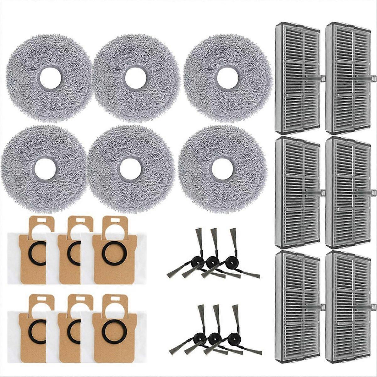 Zubehörset Für Den Omni M40/d110cn Staubsauger: Seitenbürsten, Hepa-filter, Reinigungstücher, Staubbeutel