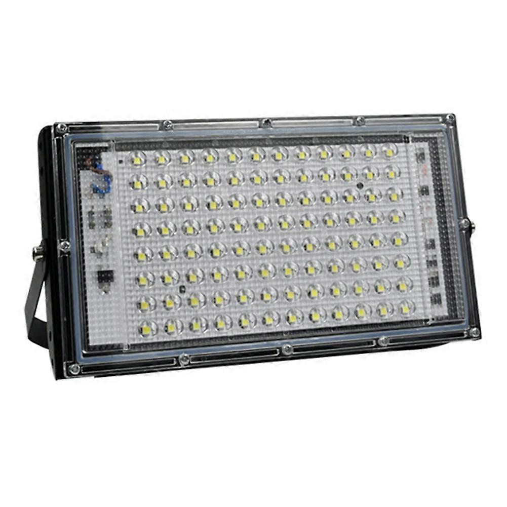 Led-flutlicht, Außenstrahler, Energieeffizienter Flutlichtstrahler Pearl Point, Laternenmast, Gartenbeleuchtung, 6500 K, 100 W