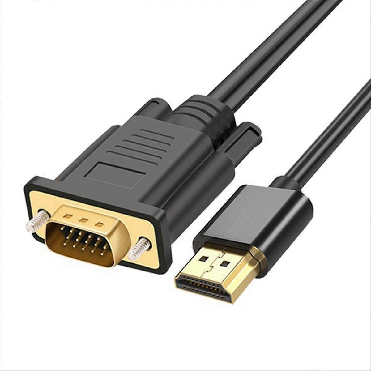 5 M Vga-kabeladapter, 1080p 60hz, Digital-analog-wandler Für Computer Und Laptops