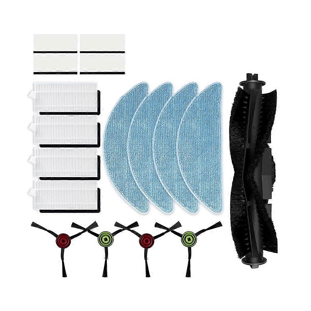 Seitenbürste Und Reinigungstuch Für Den Cecotec Conga Eternal Pet Max X-treme Titanium Vital Wischmopp: Seitenbürste Und Hepa-filter