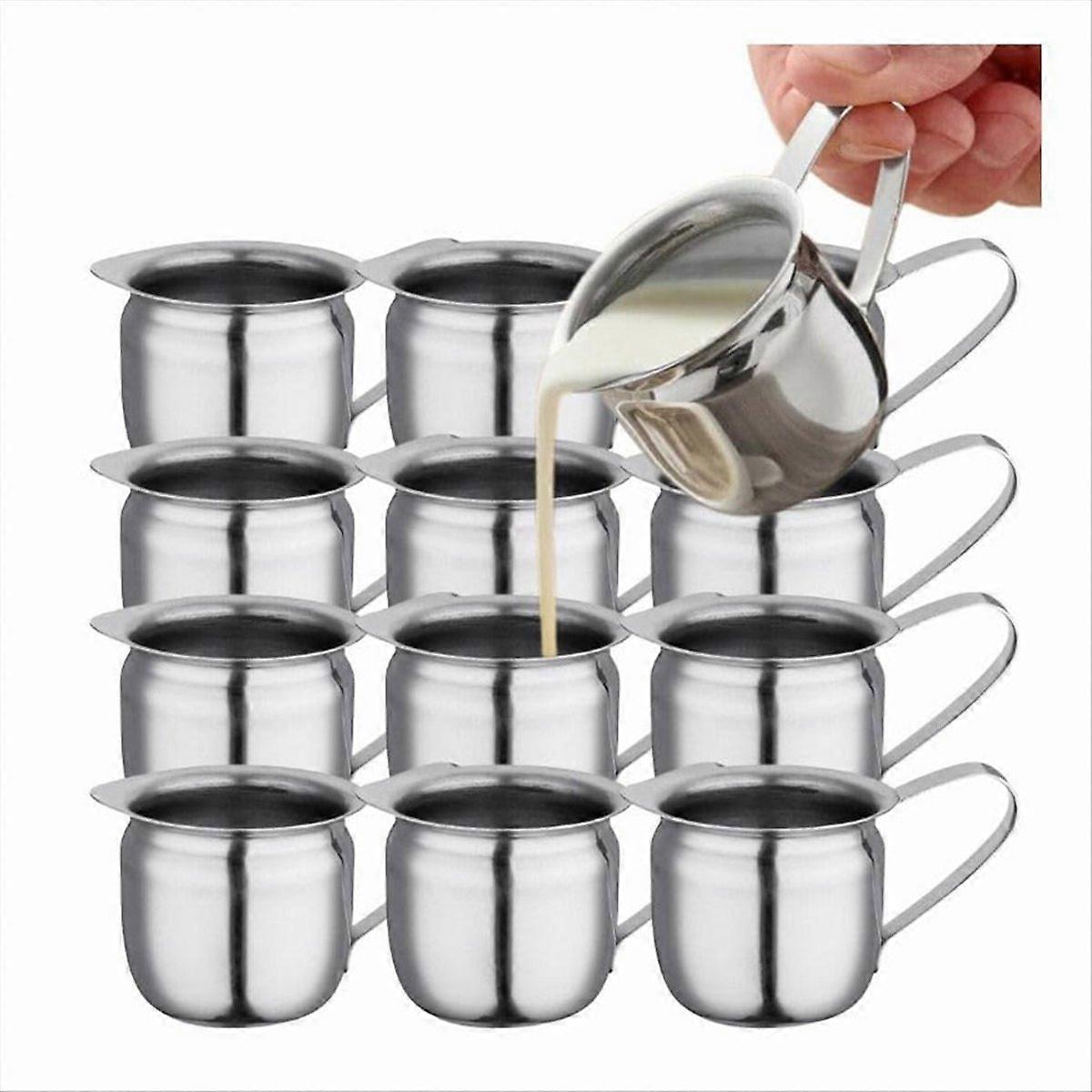 Set Mit 12 Espresso- Und Sahnekännchen (90 Ml), Kleines Sahnekännchen