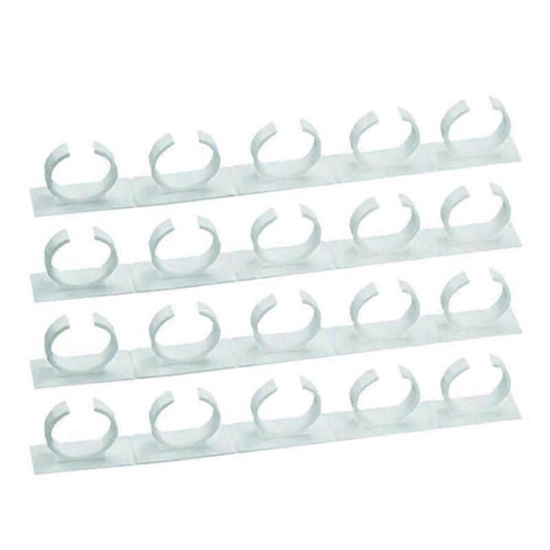 Set Mit 4 Selbstklebenden, Wandmontierten Gewürzglashaltern Für Küchen, Schranktürhaken, Gewürzglas-aufhängeclips