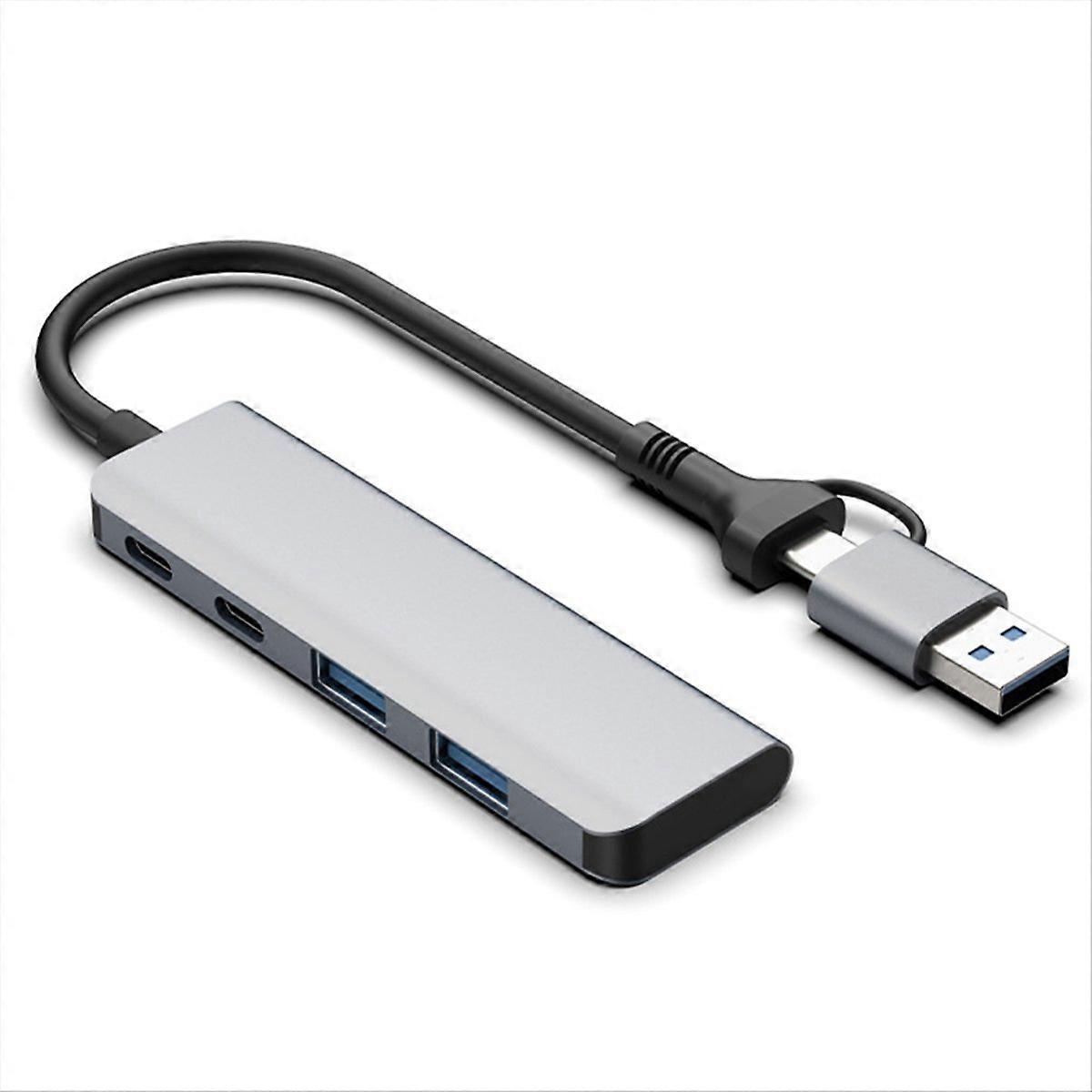 Dual Usb 3.0 Typ-c Auf 4-port Laptop-hub-erweiterungsstation