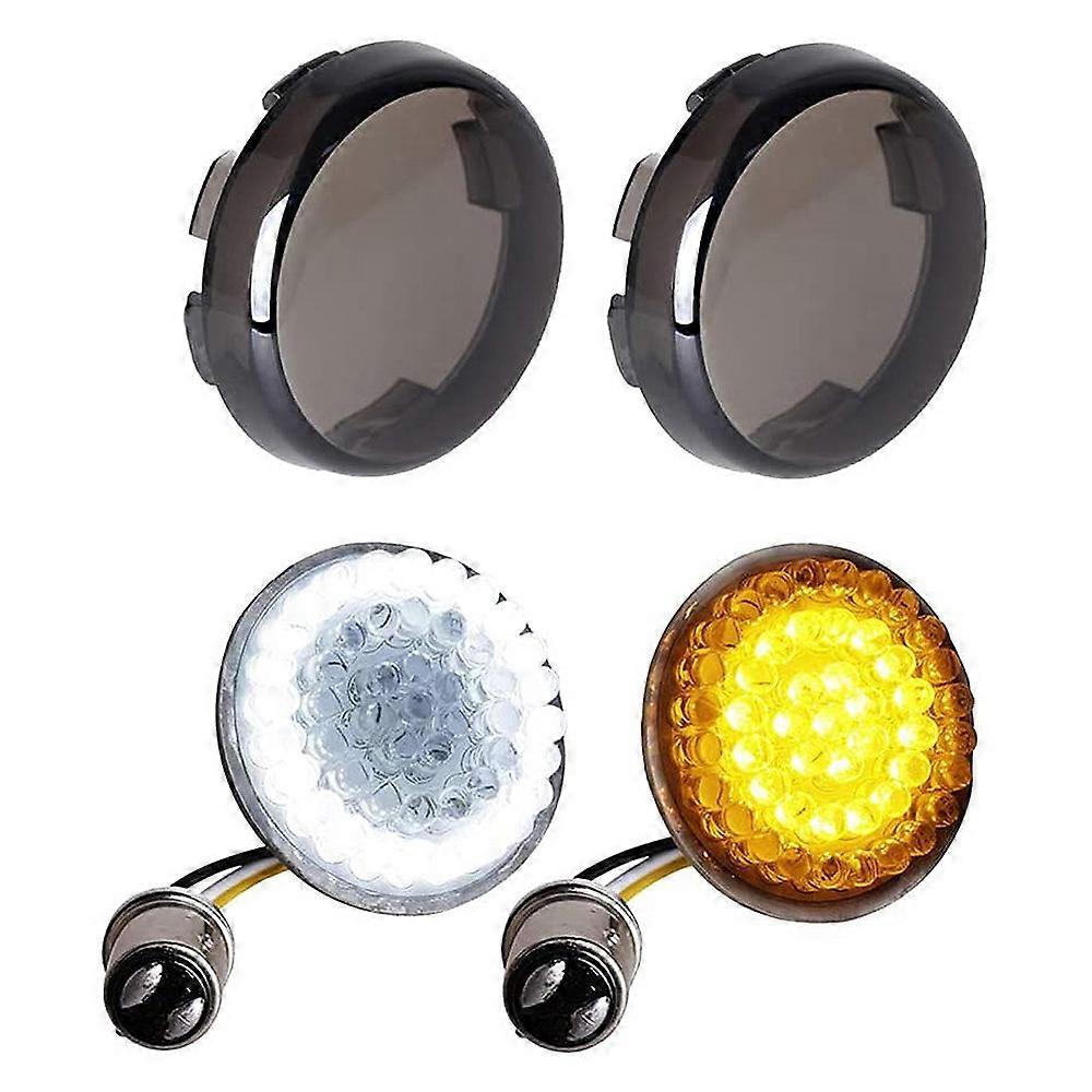 Getönter Led-blinkereinsatz Für Motorräder 1157