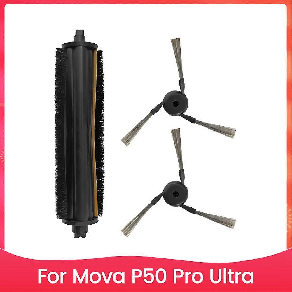 Set Mit 3 Tricut-anti-verwicklungs-schneidbürsten Mit Seitenbürste Für Mova P50 Pro Ultra Staubsauger - Ersatzteile