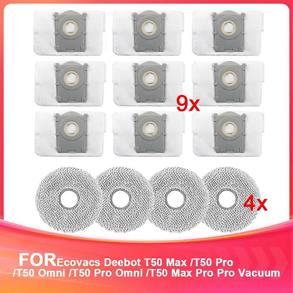 Zubehörsets Für Die Staubsauger T50 Max / T50 Pro / T50 Omni / T50 Pro Omni: Ersatzteile, Reinigungstücher, Staubbeutel