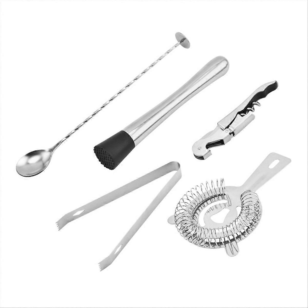 5-teiliges Professionelles Barwerkzeugset, Eissieb, Cocktail-barkeeper-set