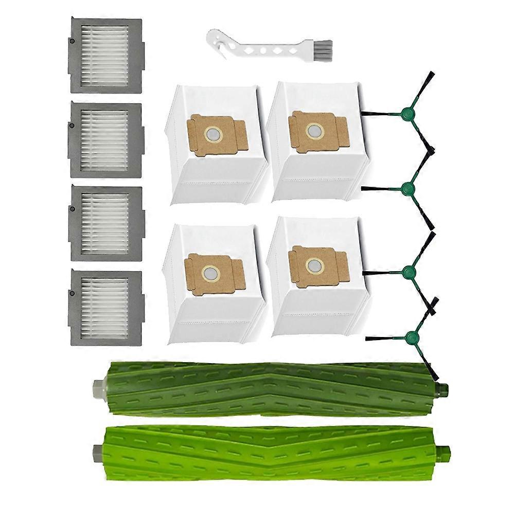 15 Zubehörteile Für Den Irobot Roomba Max 705 Vac/plus 504 Vac Saugroboter: Hauptbürste, Filter Und Staubbeutel.