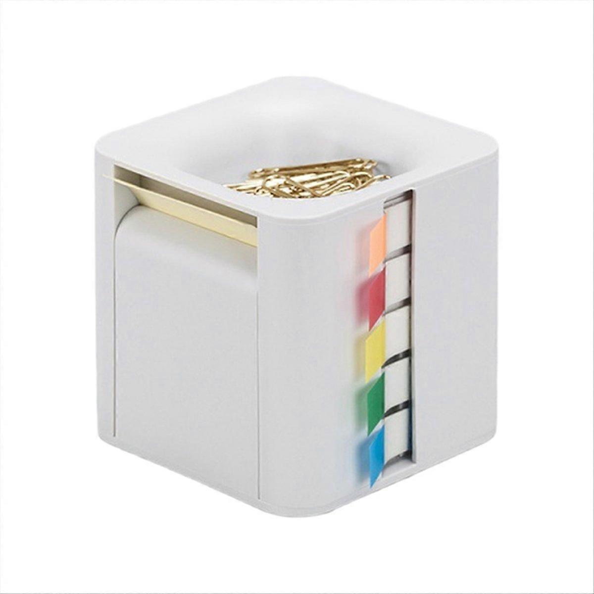 5-in-1 Multifunktions-haftnotizspender, Inklusive Haftnotizen, Haftstreifen Und Haftrollen.