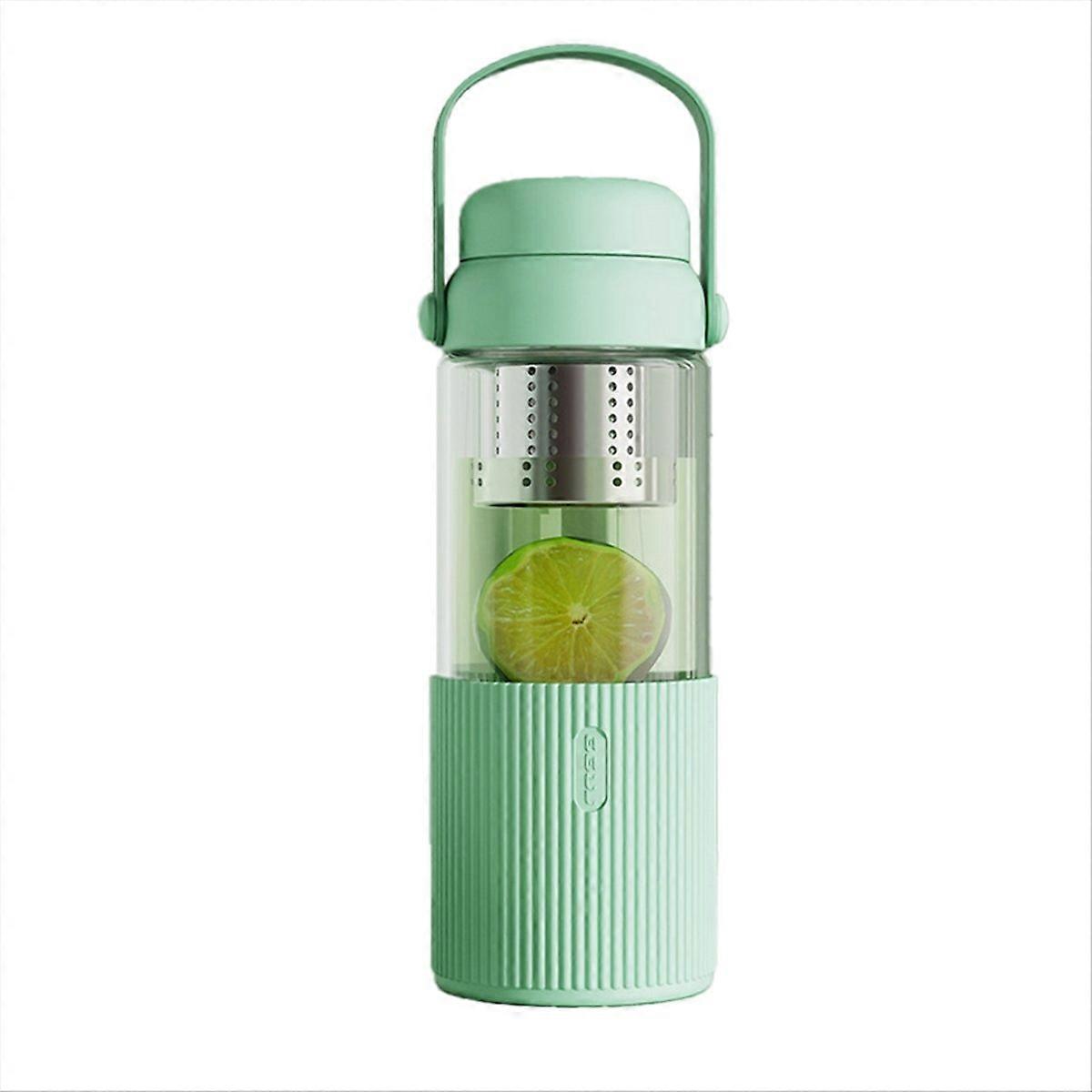 520 Ml Glas-kaffeebecher Mit Deckel, Geeignet Für Kaffee Und Tee, Inklusive Teefilter, Ideal Für Zuhause.