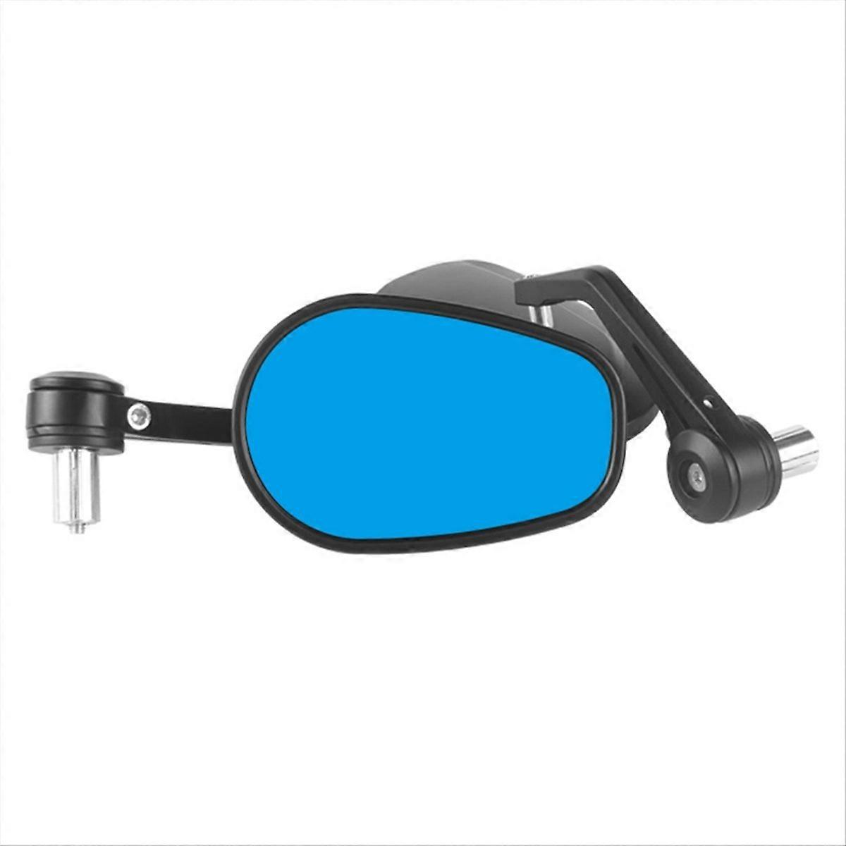 Universeller Ovaler Rückspiegel Für Motorradlenker, 22 Mm A