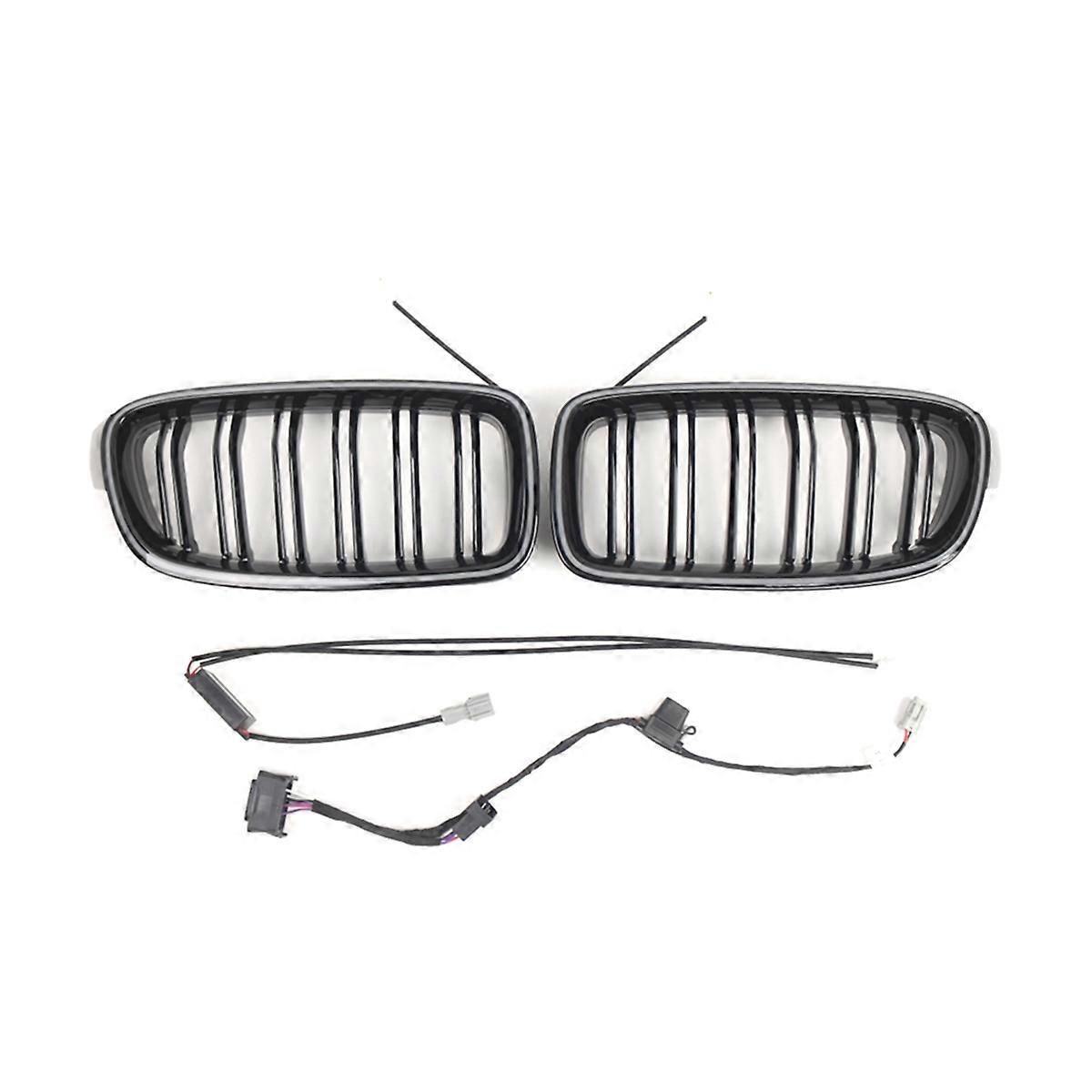 Frontgrill Mit Led-beleuchtung Im Rennsport-stil Für Bmw 3er F30 F31 (2013–2018) Cic 51130054493 51130054494