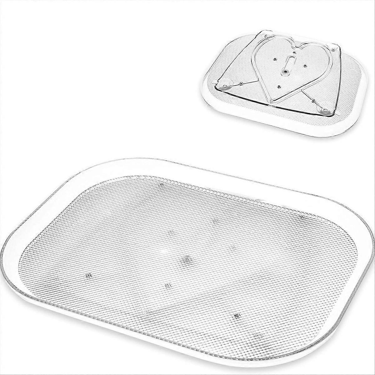 Set Mit 2 Drehbaren Tablett-organizern Für Schrank, Speisekammer, Küche, L