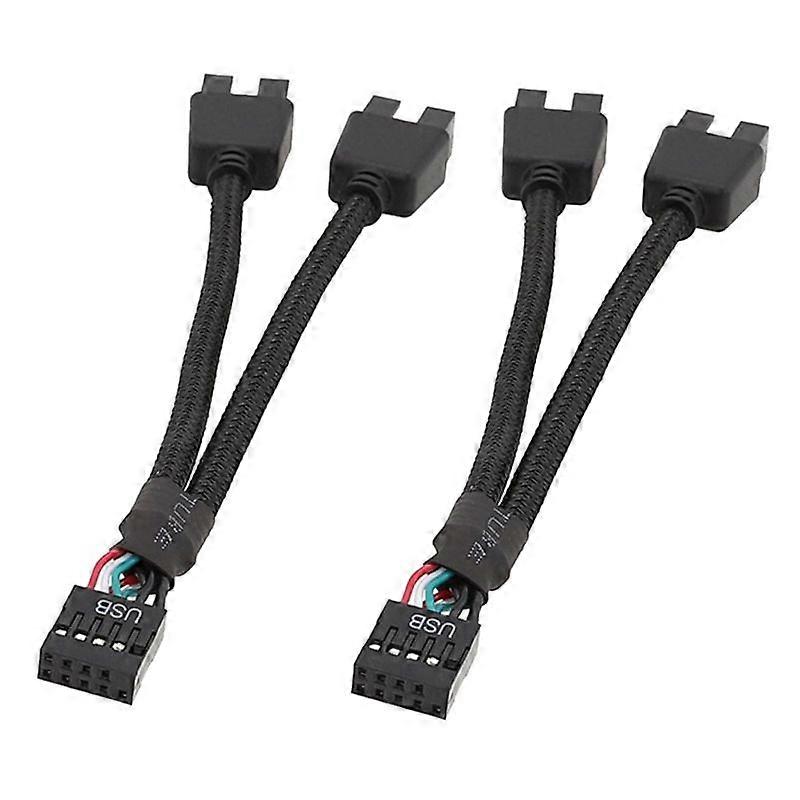 2 Usb-verlängerungskabel Für Computer-motherboard