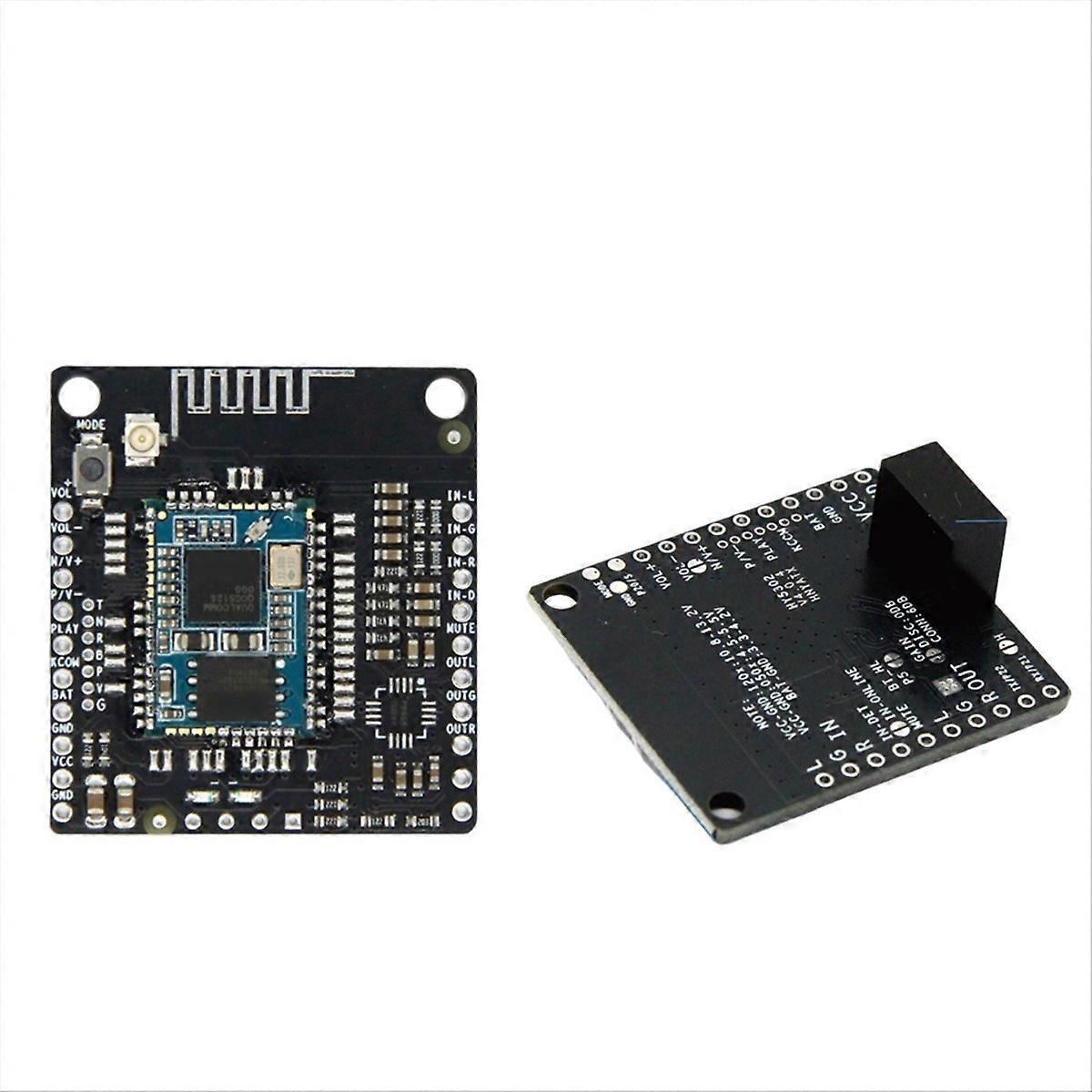 Qcc5125 V5.1 Ldac Verlustfreie Bluetooth-karte Mit Aux Aac/aptxll/aptxhd/ldac. Anwendung Zur Namens- Und Passwortänderung, Equalizer, 12-v-gleichstromversorgung.
