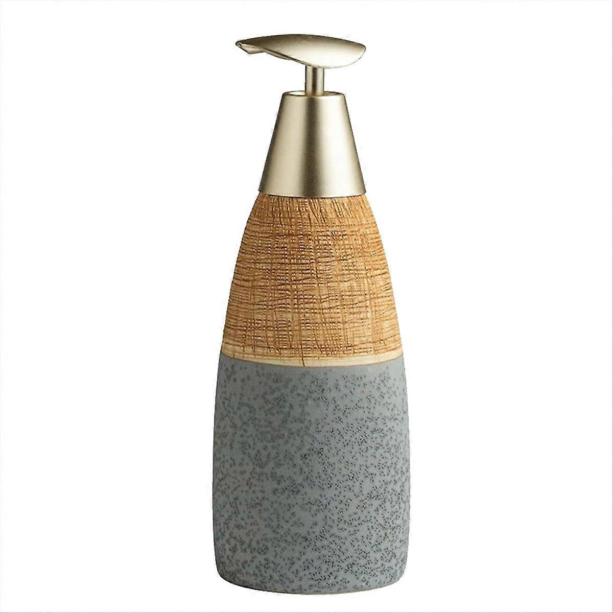 Keramik-flüssigseifenspender (35 Cl) Für Küche, Bad Und Dusche. Nachfüllbare Spenderflasche Für Flüssigseife, Shampoo Und Duschgel.