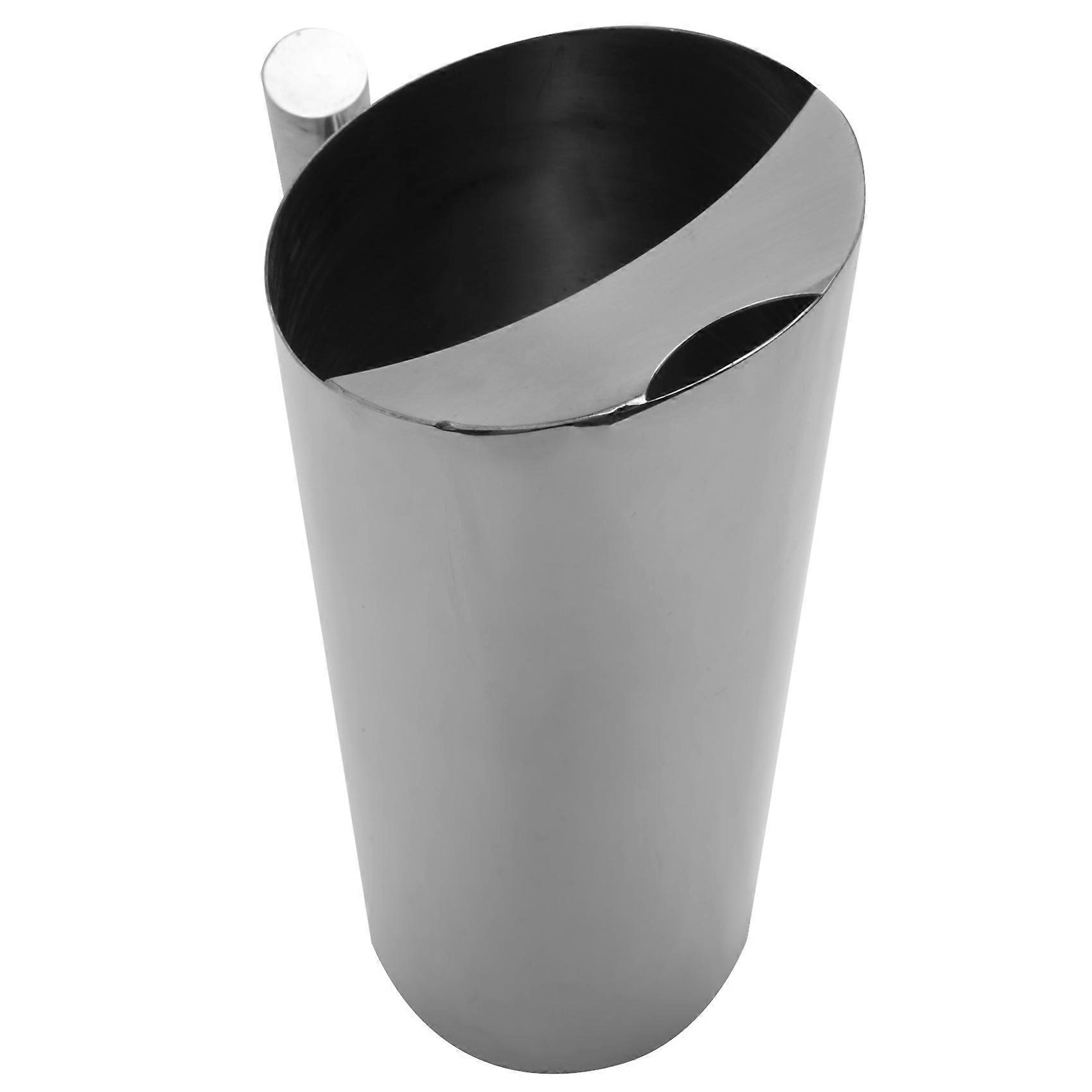 Wasserkrug Aus Edelstahl Mit Eisfach, Teekanne, Wasserkocher, Karaffe Für Kaltgetränke, Fruchtsäfte, Bar- Und Karaoke-zubehör, 2 L