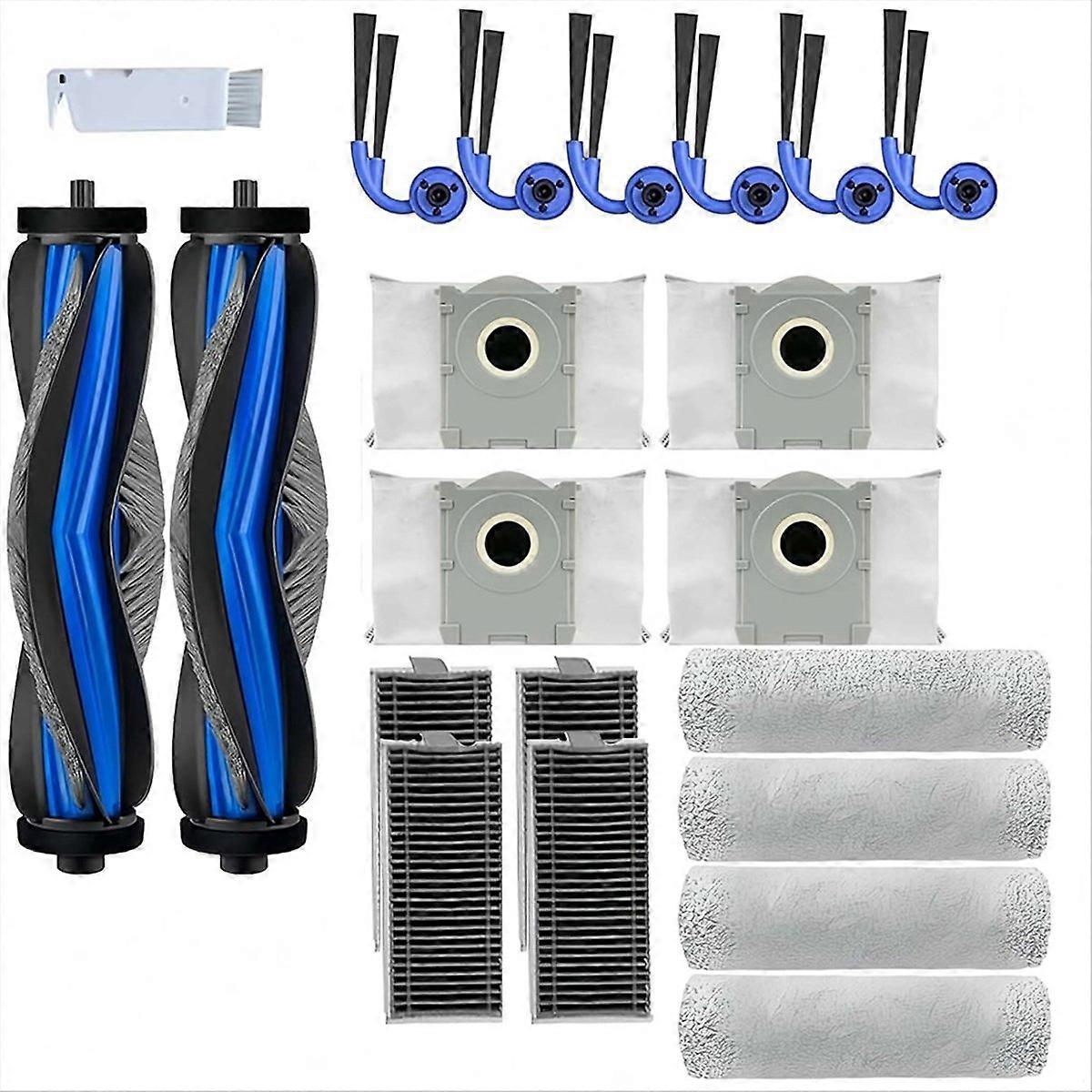 21 Ersatzteile Für Den Staubsauger X9 Pro Omni/x9 Pro: Staubbeutel, Walze, Filter Und Hauptseitenbürste