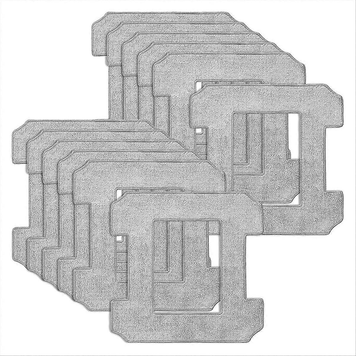Packung Mit 12 Wiederverwendbaren Reinigungstüchern Für Winbot W1 Pro/w1/w2 Omni/w2 Fensterreinigungsroboter