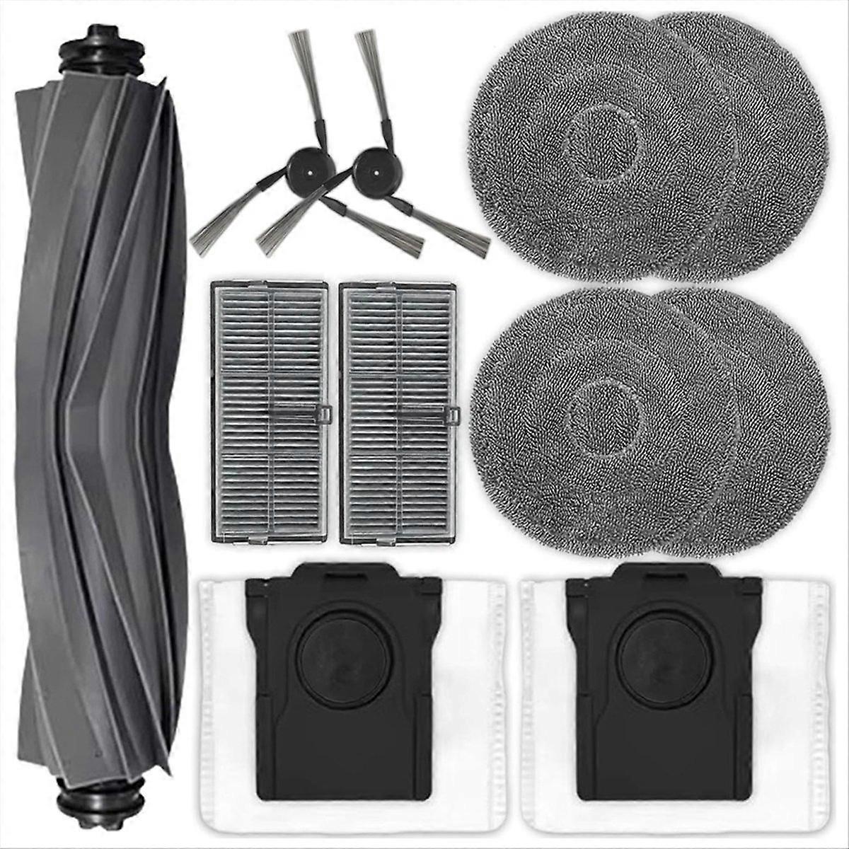 Ersatzteile Für Die Staubsauger X40 Master / L40 Ultra / X40 Ultra: Hauptgummibürste, Filter, Seitenbürste, Staubbeutel, Reinigungstücher