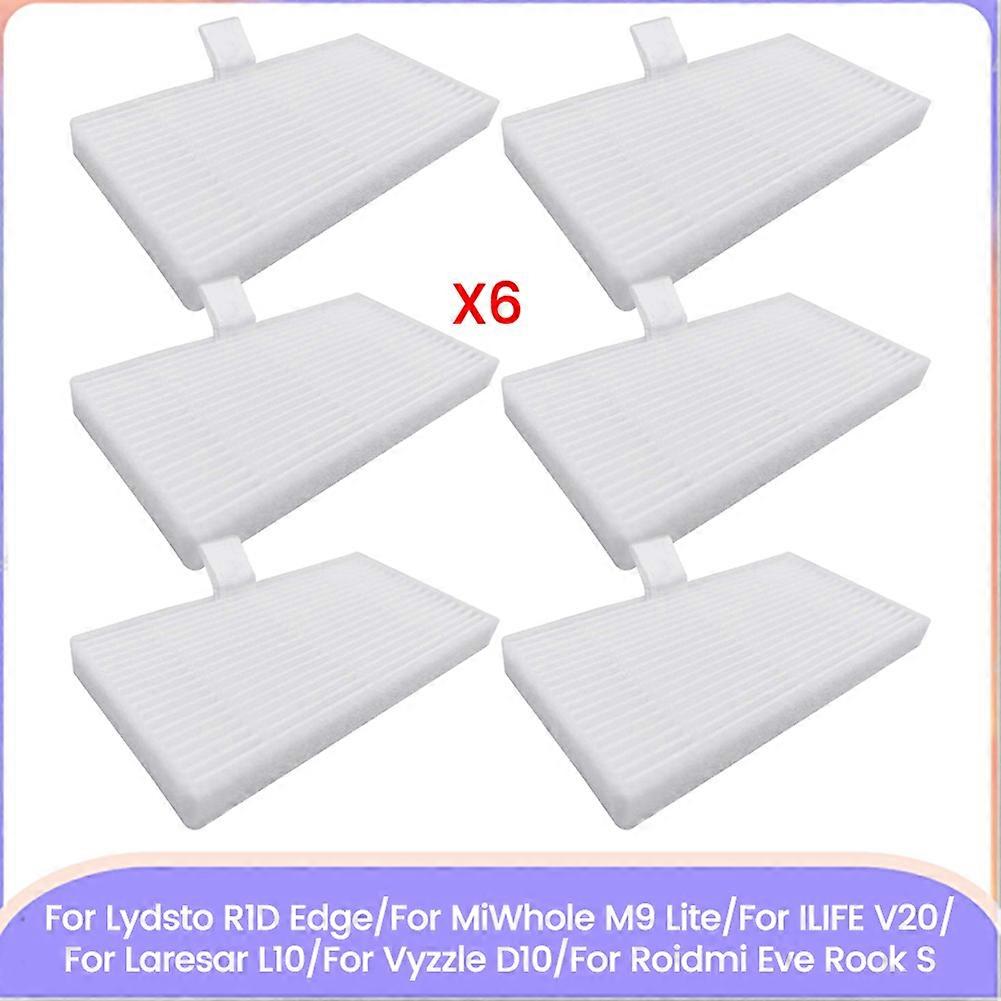 Set Mit 6 Ersatzfiltern Für R1d Edge/miwhole M9 Lite/ V20/ L10/vyzzle D10/ Eve S