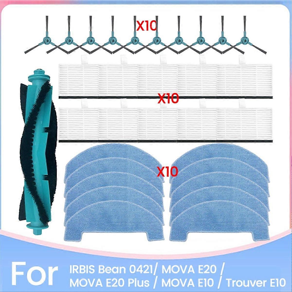 Für Irbis Bean 0421 Für E20 / E20 Plus / E10 / Finden Sie Das Ersatzteil Bürstenfilter-wischmopptuch Für E10