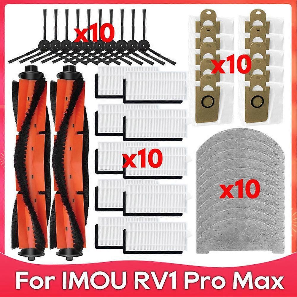 Zubehörset Für Imou Rv1 Pro/rv1 Pro Max Akku-staubsauger: Staubbeutel, Hepa-filter, Reinigungstücher Und Ersatzteile Für Die Haushaltsreinigung