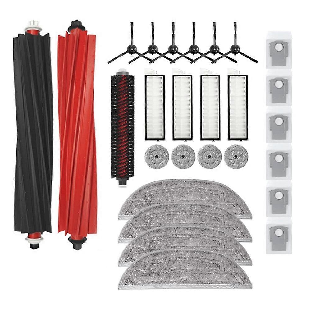 27-teiliges Set Für Den Roborock S8 Max Ultra Staubsauger: Ersatzteile Für Hauptbürste, Seitenbürste, Reinigungstuch, Staubbeutel Und Filter.