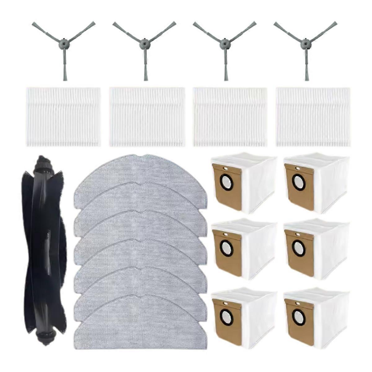 Ersatzteile Für Die Staubsauger G50 Hybrid / L60 Hybrid / L60 Hybrid: Hauptbürste, Filter, Reinigungstuch Und Staubbeutel.