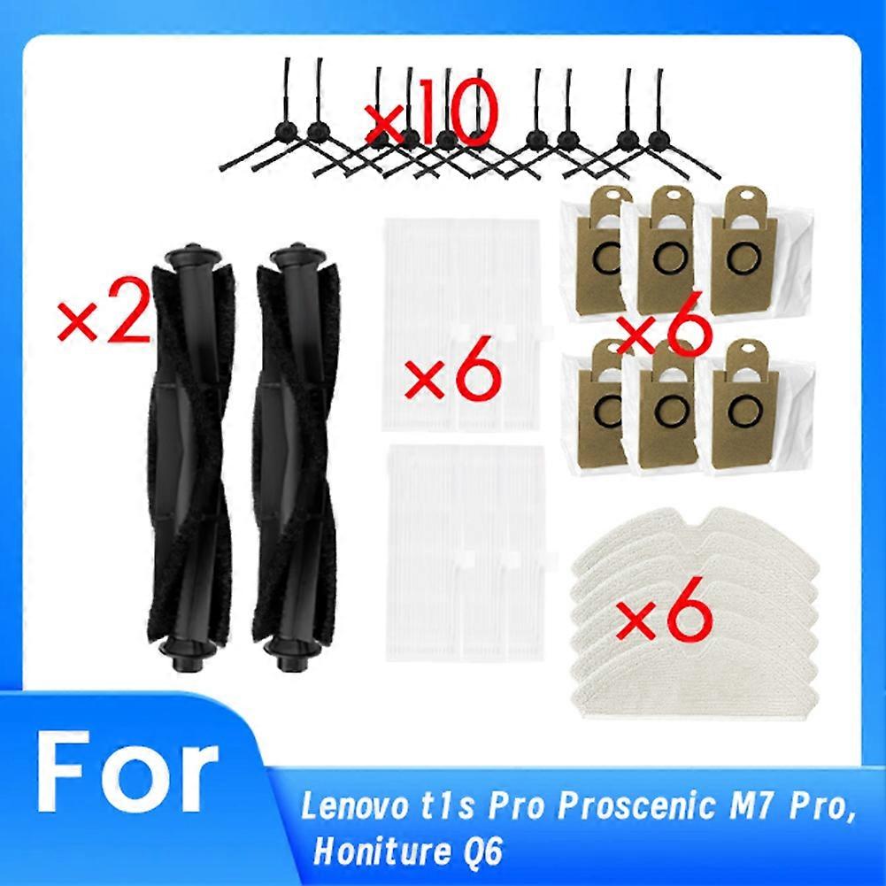 Packung Mit 30 Ersatzteilen Für Lenovo T1s Pro/proscenic M7 Pro/honiture Q6 Staubsaugerzubehör