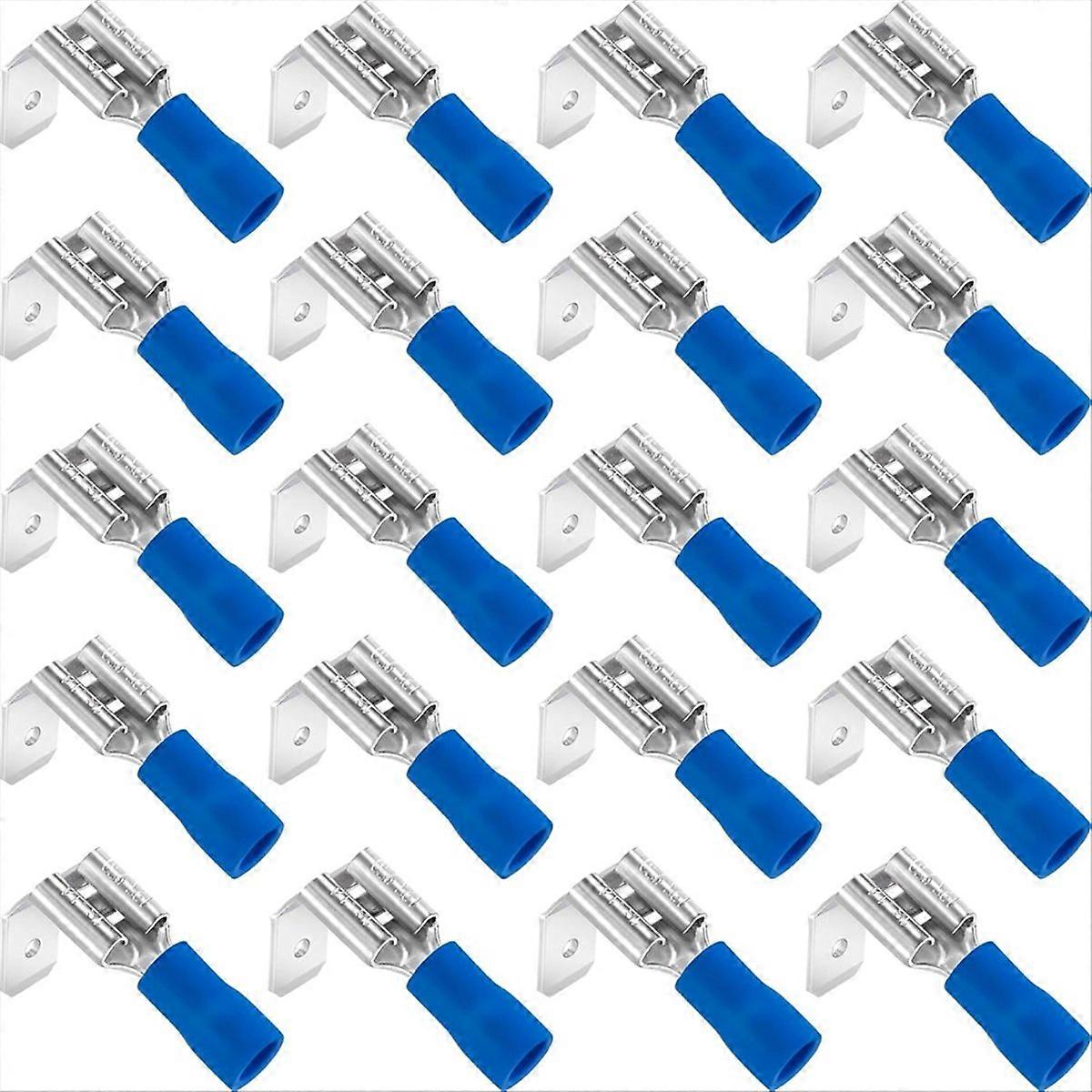 Gabelverbinder, Schnellkupplungs-gabelverbinder-sortiment, Halbisolierte Crimp-anschlüsse, Weiblich/männlich, 16-14 Awg