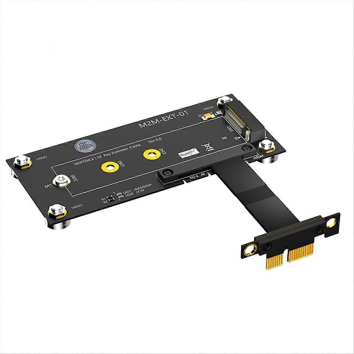 Pci-e 1x-verlängerungskabel Für M.2 Ngff Nvme Ssd Mit M-key Zum Pc