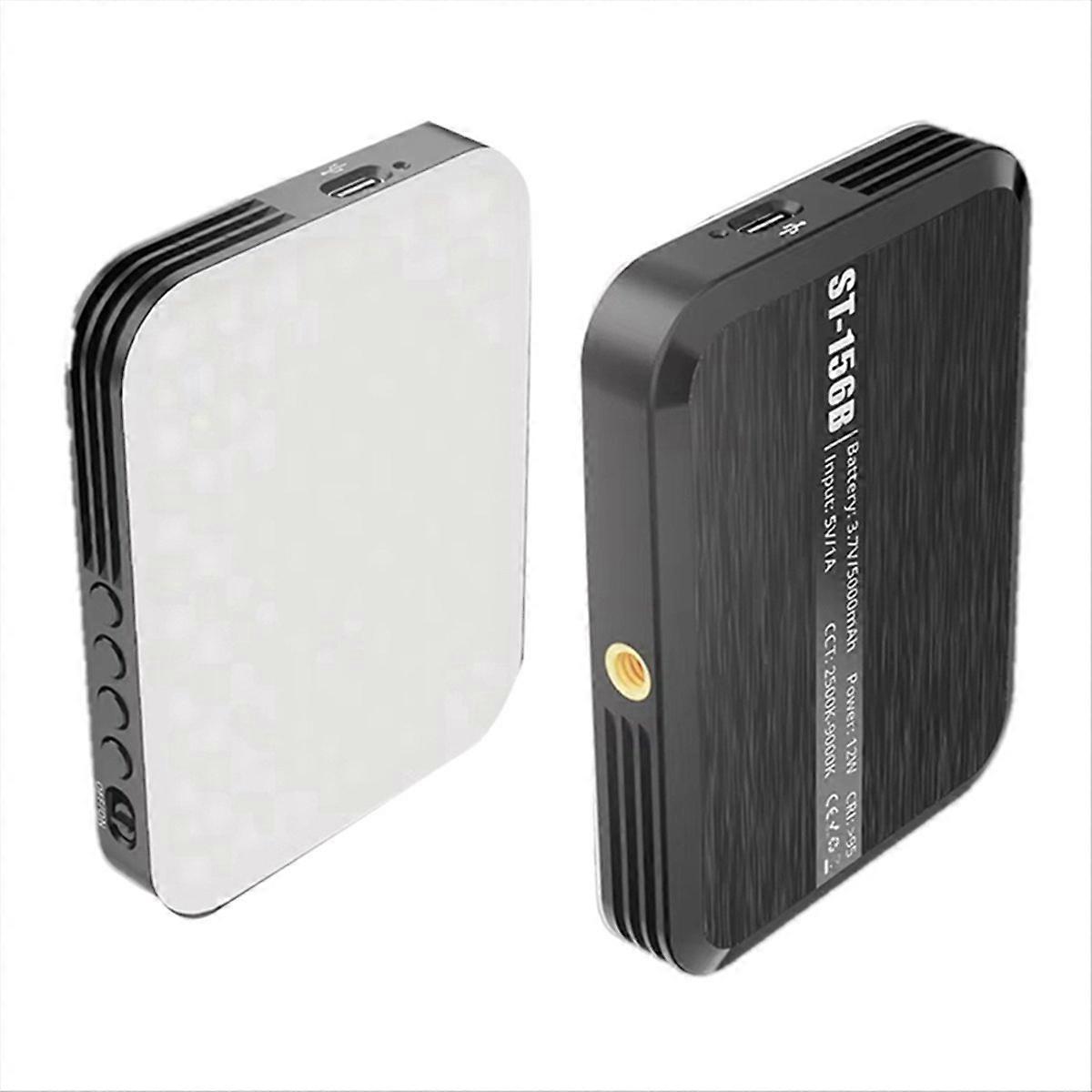 Tragbare 5000mah Taschenlampe, 10 Helligkeitsstufen, 3 Beleuchtungsmodi, Mini-selfie-licht Für Computer Und Mobiltelefon.