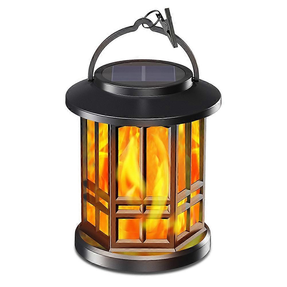 Flammenlose Solarlaterne, Hängende Laterne Mit Tanzender Flamme, Automatische Ein-/ausschaltfunktion, Dekorative Flammenlaternen