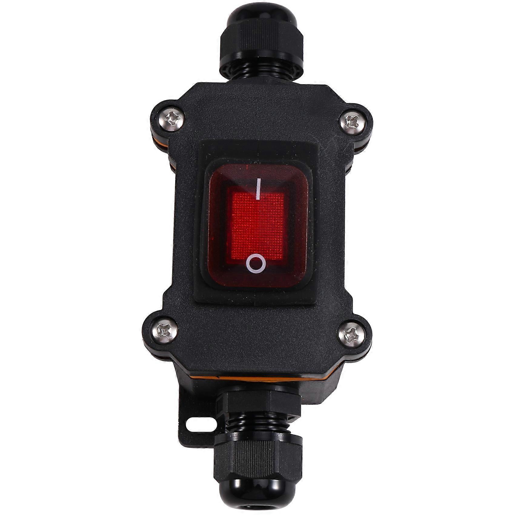 Wasserdichter Und Regendichter Ip65-marine-schalter Für Den Außeneinsatz, 220-v-netzteil, Hochspannungsanschluss