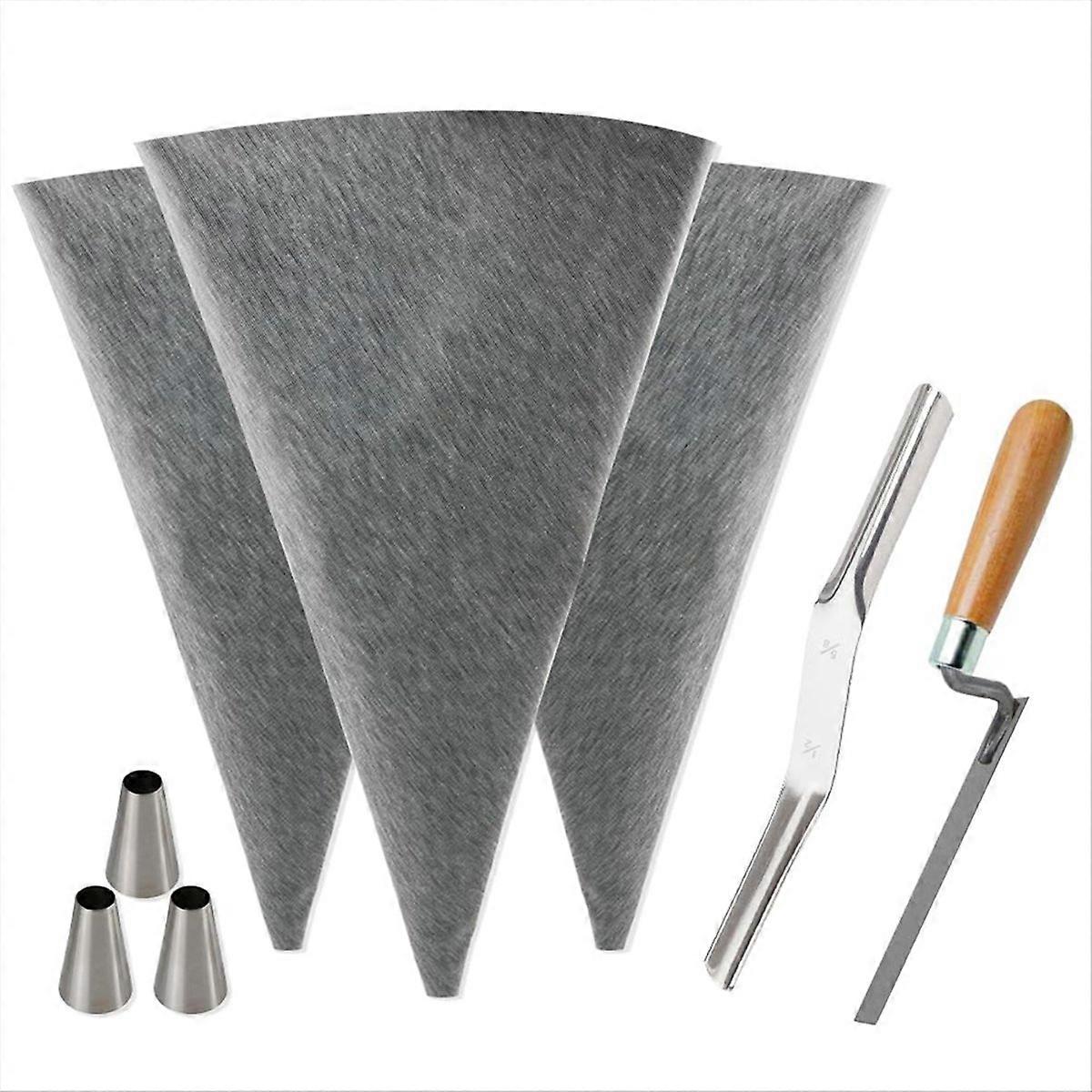 Fugensäcke Für Fliesen, Mauermörtelsäcke, Zementdichtungssäcke, Fugensäcke Mit Metallspitzen, Fugensäcke Für Die Fliesenverlegung